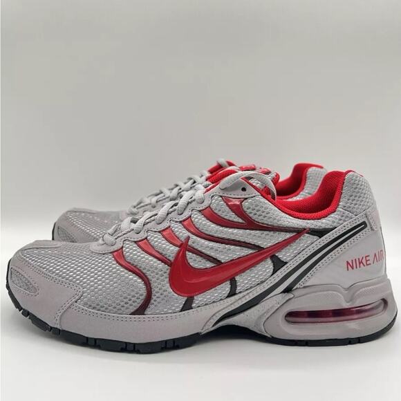 Nike Air Max Torch 4 Atmosphere Grey University Red CI2202-001 Mens Sz 11 - Picture 1 of 5